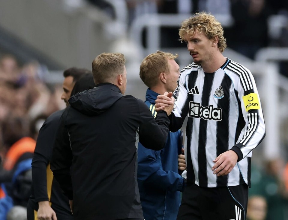 有的战术框, 纽卡斯尔联